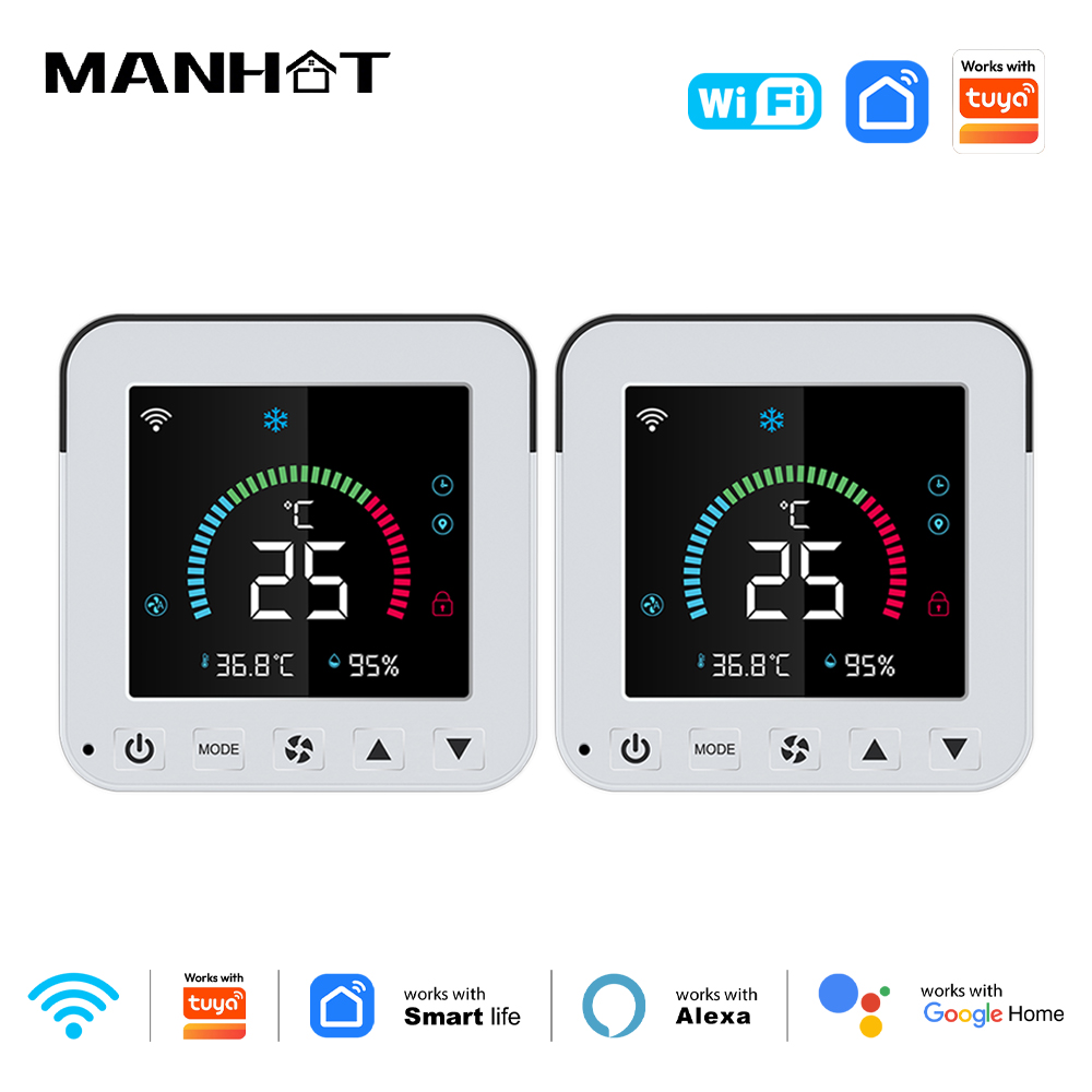 Smart Ir Remote Controller - MANHOT Slimme thermostaat WiFi AC Airconditioner