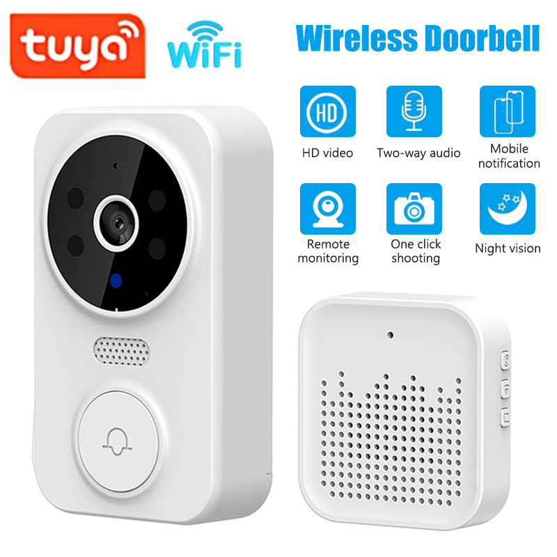 Smart Home Video Doorbell - WiFi Smart Video Deurbel Camera Nachtzicht