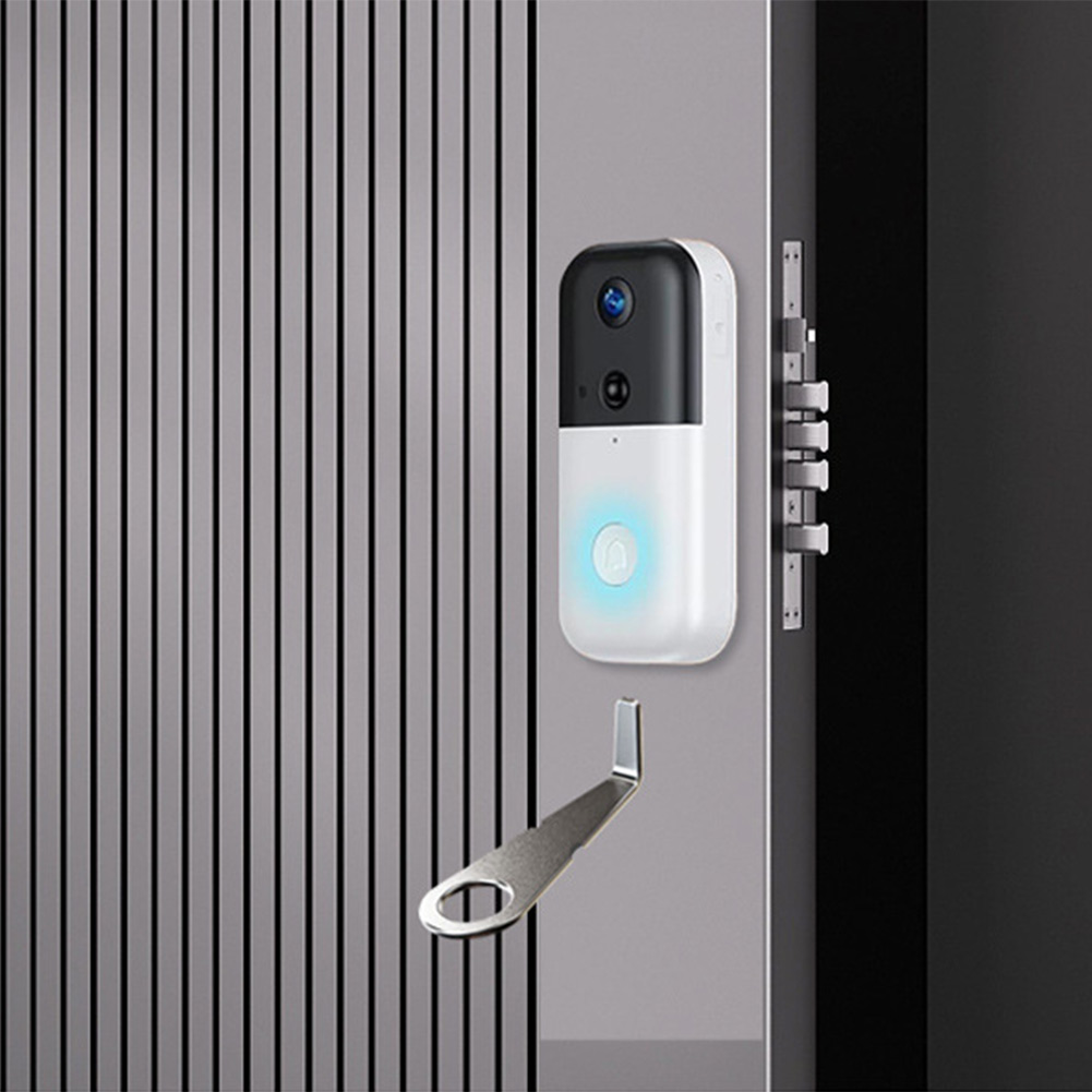 Smart Home Video Doorbell - Zilveren videodeurbelsleutel voor Ring Camera Secure