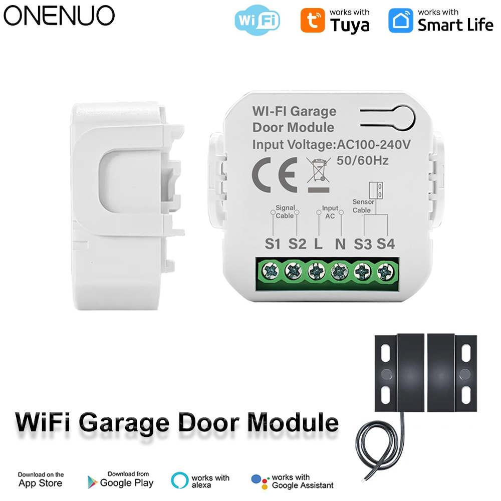 Smart Ir Remote Controller - Smart Tuya WiFi Garagedeurschakelaar Deuropening Smart