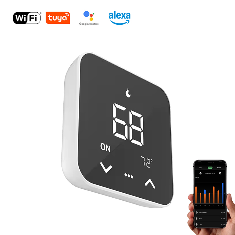 Smart Home Tuya - 2026 nieuwe Tuya WiFi Slimme Thermostaat