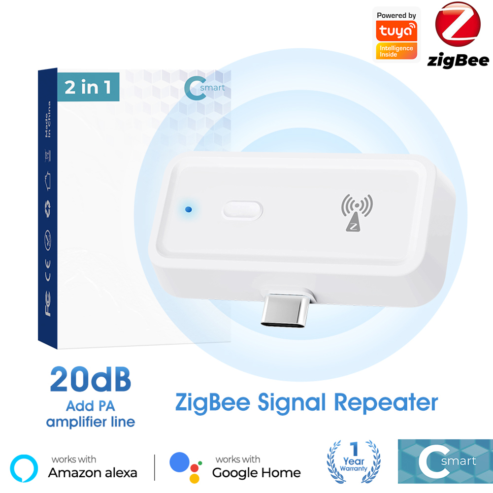 Smart Home Hub Device - ZigBee Wireless Extender Repeater Werkt met