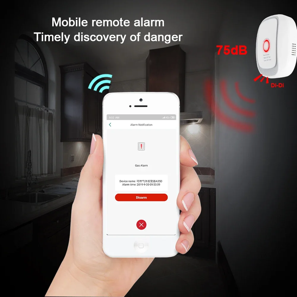 HEIMAN Zigbee Tuya Brandbaar G - Smart Home Tuya recensie en prijs