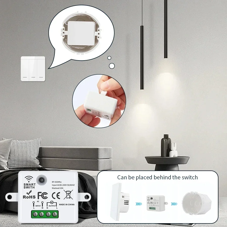 RF 433MHz Draadloze Afstandsbe - Smart Home Remote Control recensie en prijs