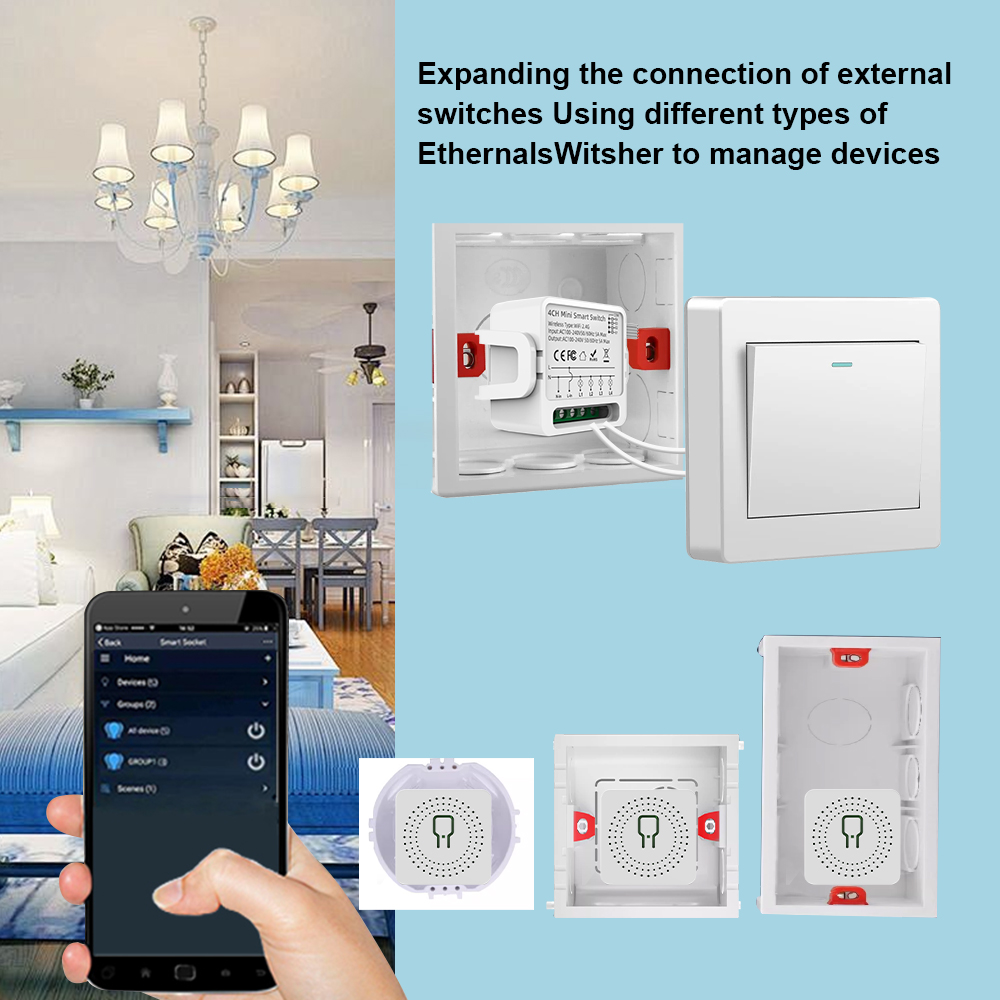 Tuya WiFi Smart Switch 1/2/3/4 - Smart Home Tuya recensie en prijs