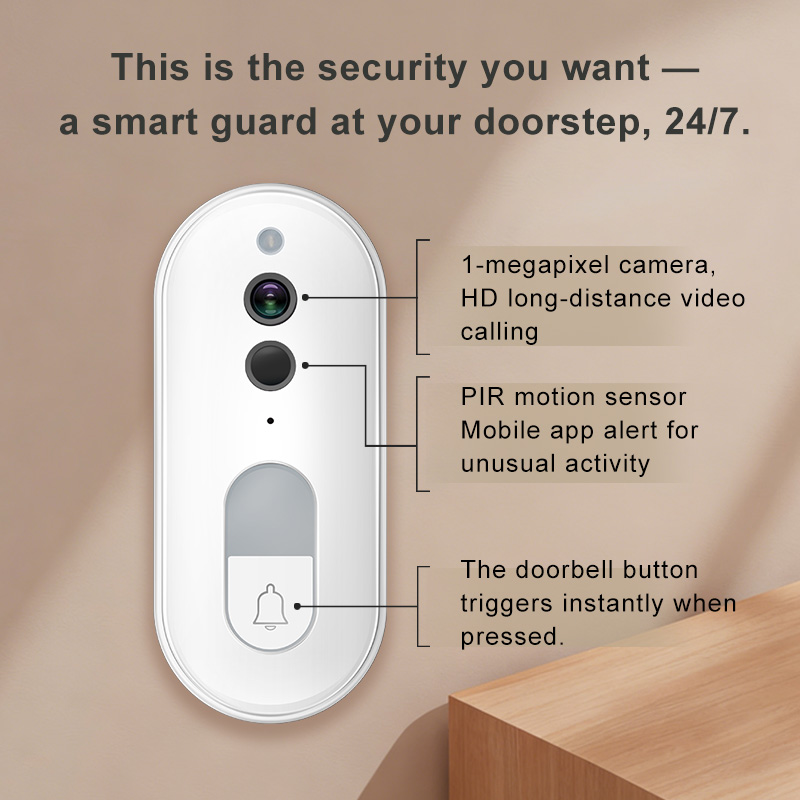 Tuya Smart Video Deurbel Draad - Smart Home Video Doorbell recensie en prijs
