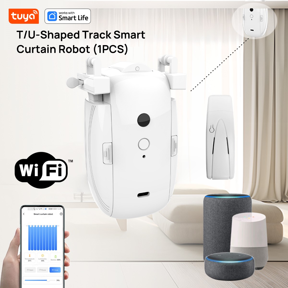 Tuya Smart WiFi-gordijnrobot ( - Smart Ir Remote Controller recensie en prijs