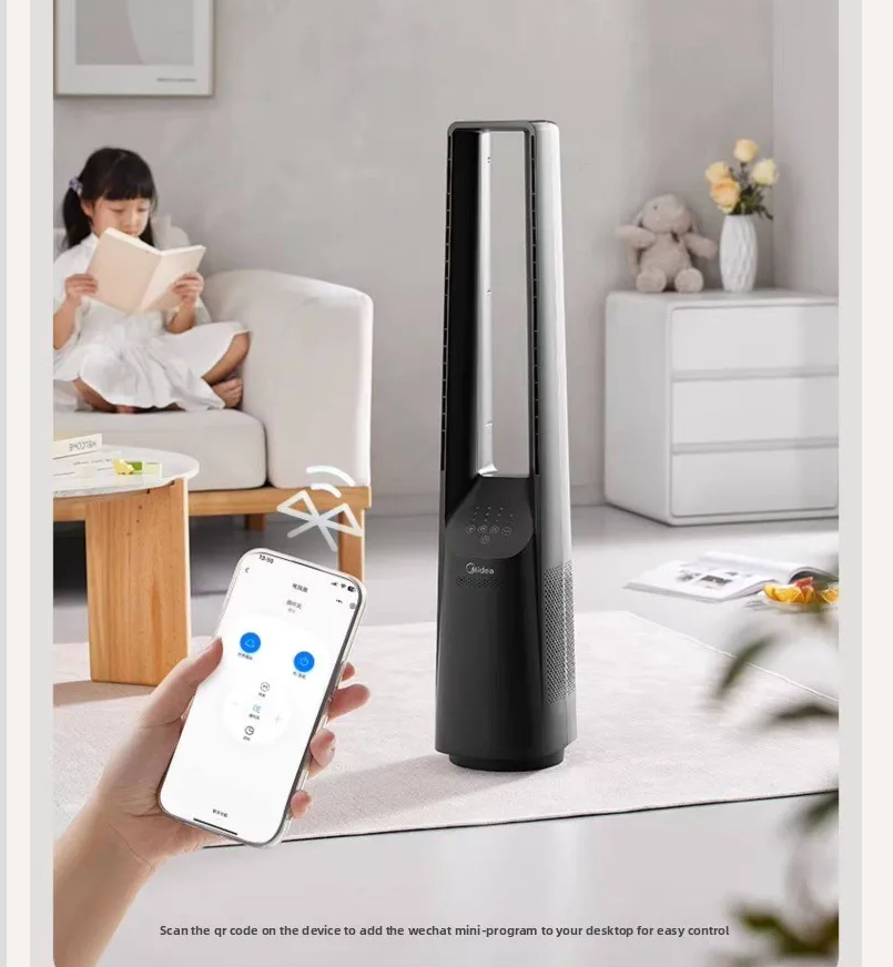 220V Midea bladloze ventilator - Smart Home Midea recensie en prijs
