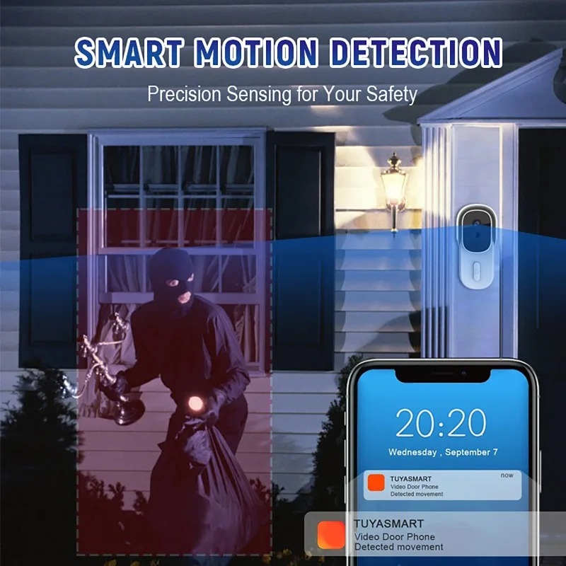 Tuya Smart Video Deurbel Tweew - Smart Home Video Doorbell recensie en prijs