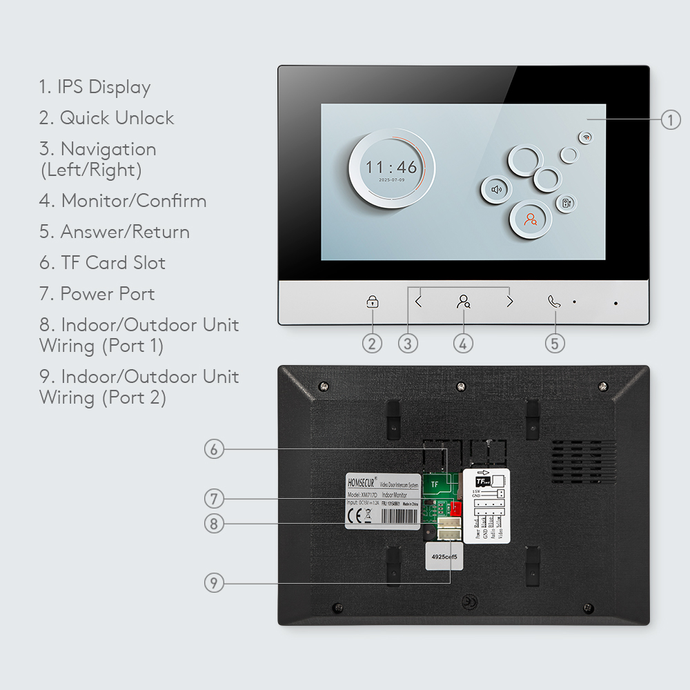 Tuya Smart WIFI Binnenmonitor  - Smart Home Video Doorbell recensie en prijs