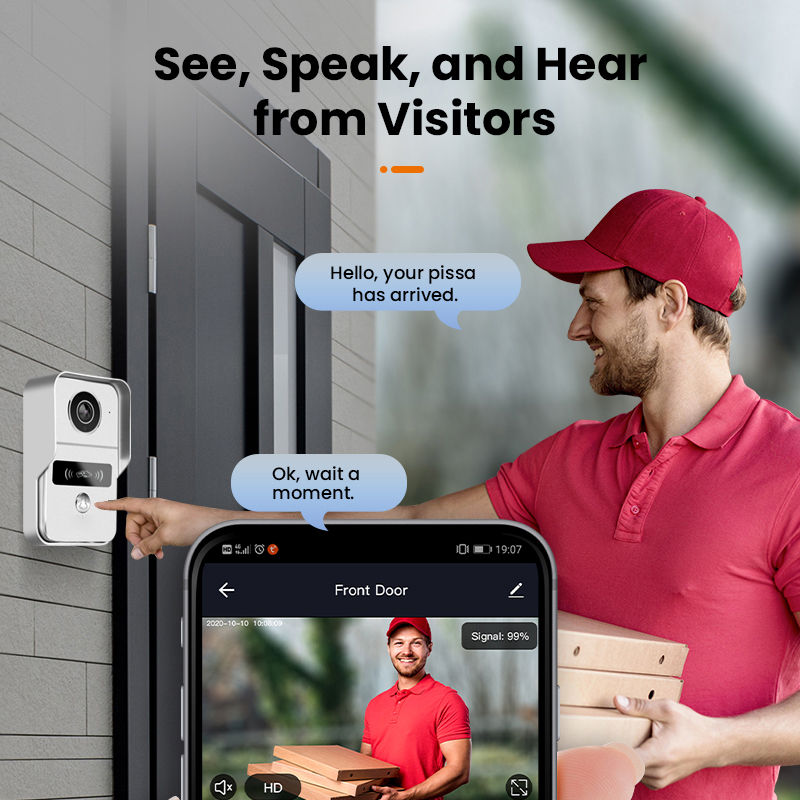 Tuya Smart 1080P Deurbelcamera - Smart Home Video Doorbell recensie en prijs