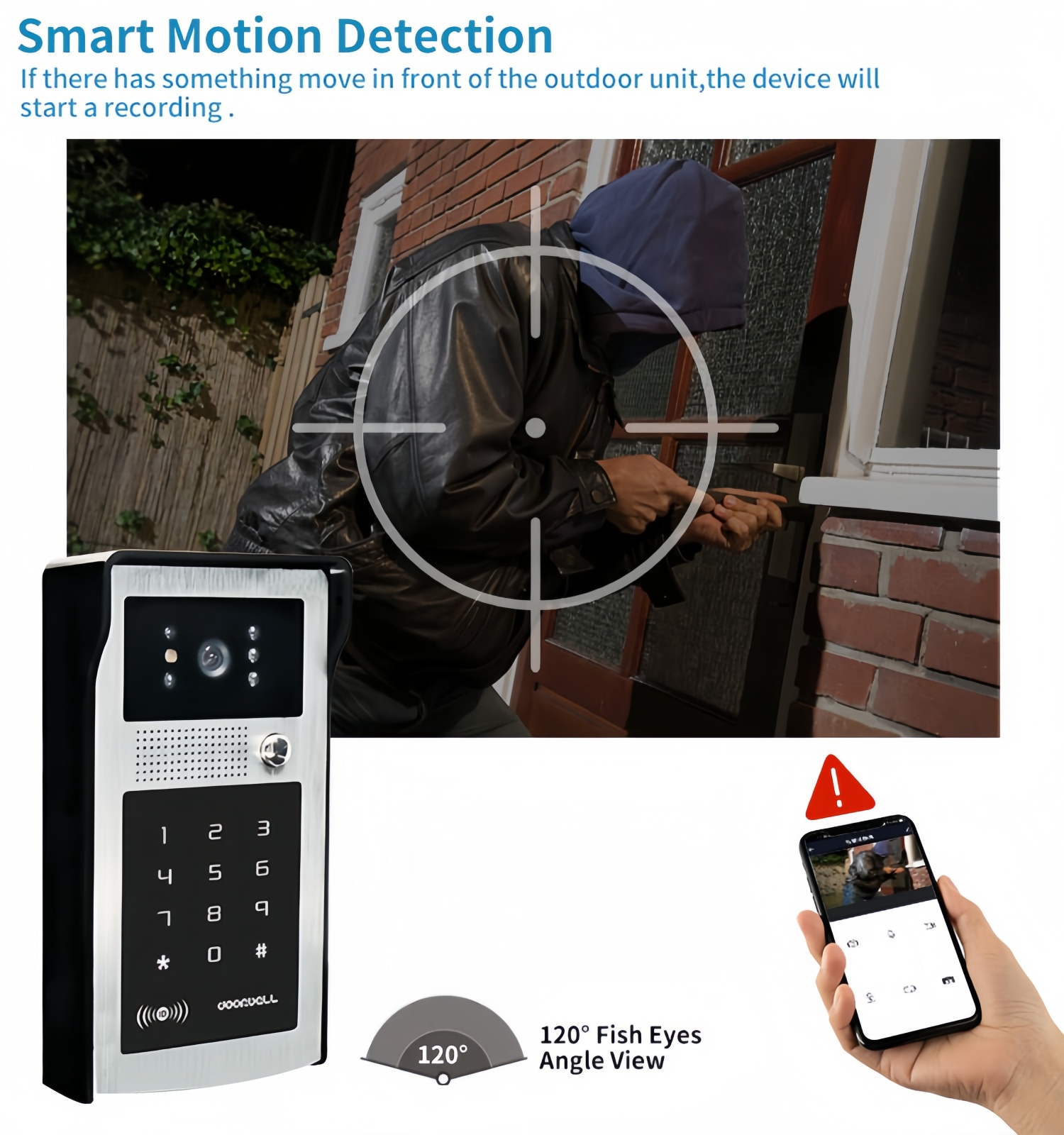 TUYA WIFI video-intercom deurb - Smart Home Video Doorbell recensie en prijs