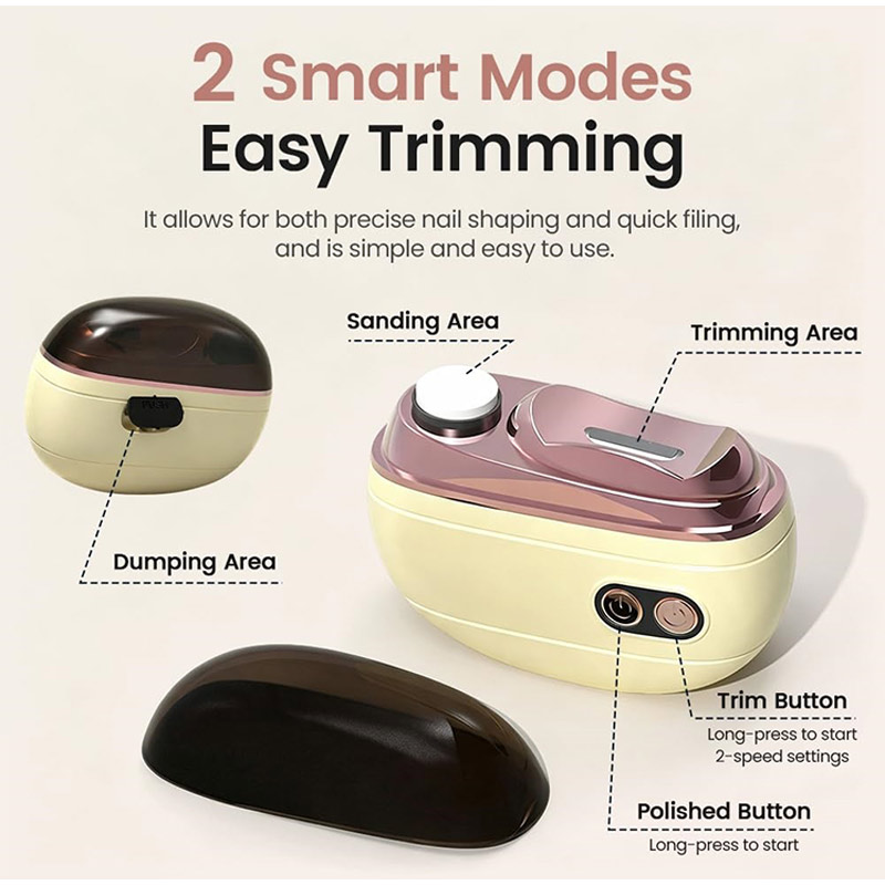 2-in-1 slimme elektrische nage - Smart Home Appliances recensie en prijs