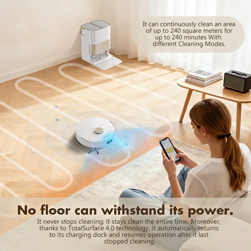 Robotstofzuiger, nat- en droog - Smart Home Remote Control recensie en prijs
