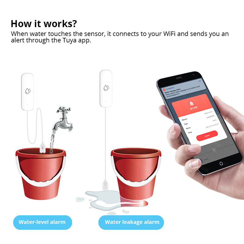 Tuya WiFi Waterlekkage Alarmse - Smart Home News recensie en prijs