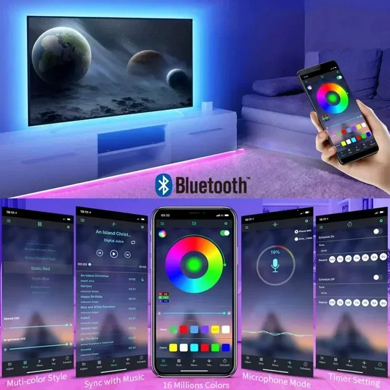 Smart RGB LED Gaming Light Str - Smart Home App recensie en prijs