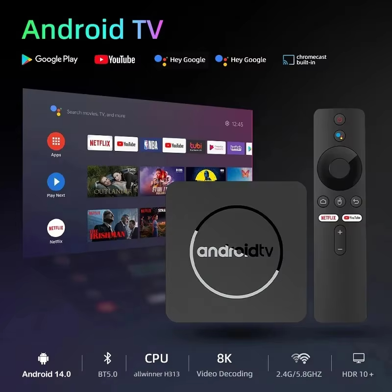 Android 14 Smart TV Box Q10 Al - Smart Home Midea recensie en prijs