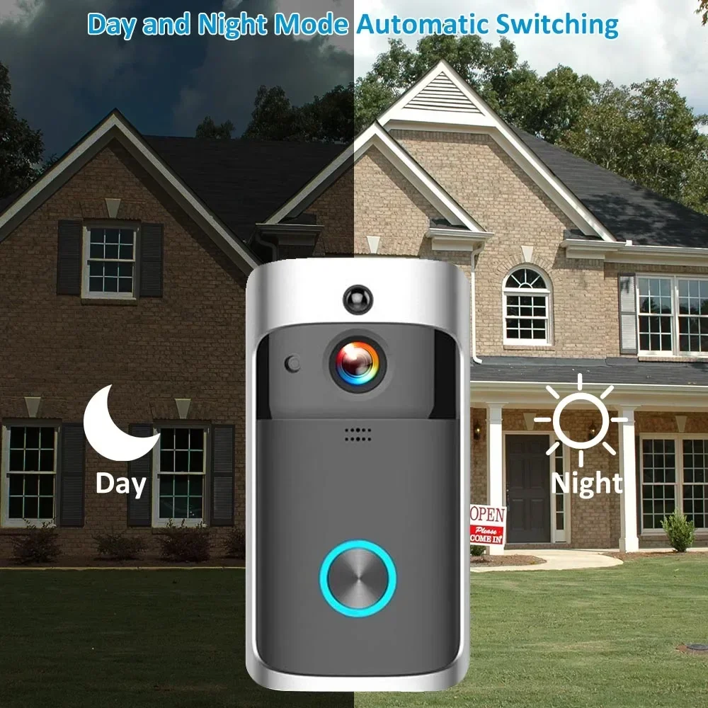 720P HD Smart Home Draadloze W - Smart Home Video Doorbell recensie en prijs