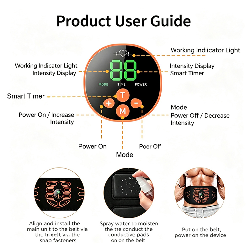 Abdominale Toning Belt Smart A - Smart Home Appliances recensie en prijs