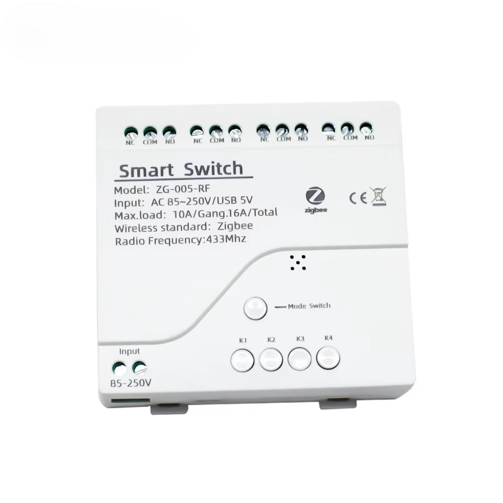 Tuya 4CH Zigbee Schakelrelaism - Smart Home Tuya recensie en prijs