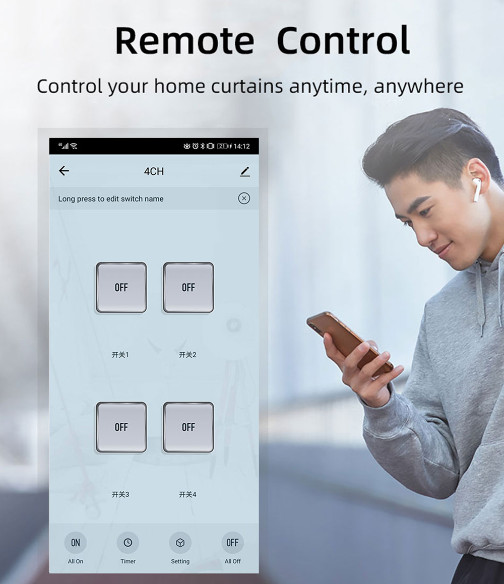 Tuya 4CH Zigbee Schakelrelaism - Smart Home Tuya recensie en prijs