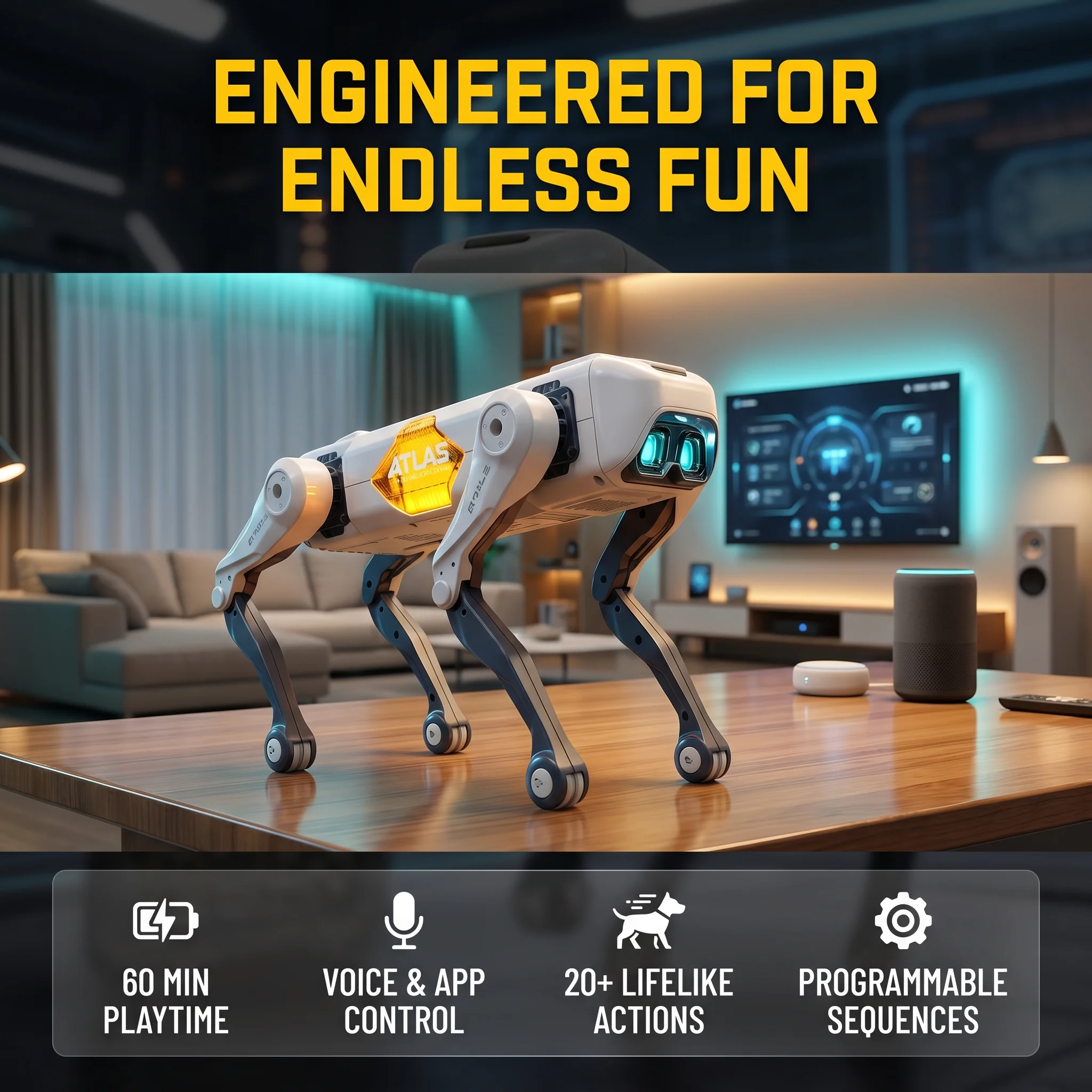 AI Slimme Robot Hond, Spraak-  - Smart Home App recensie en prijs