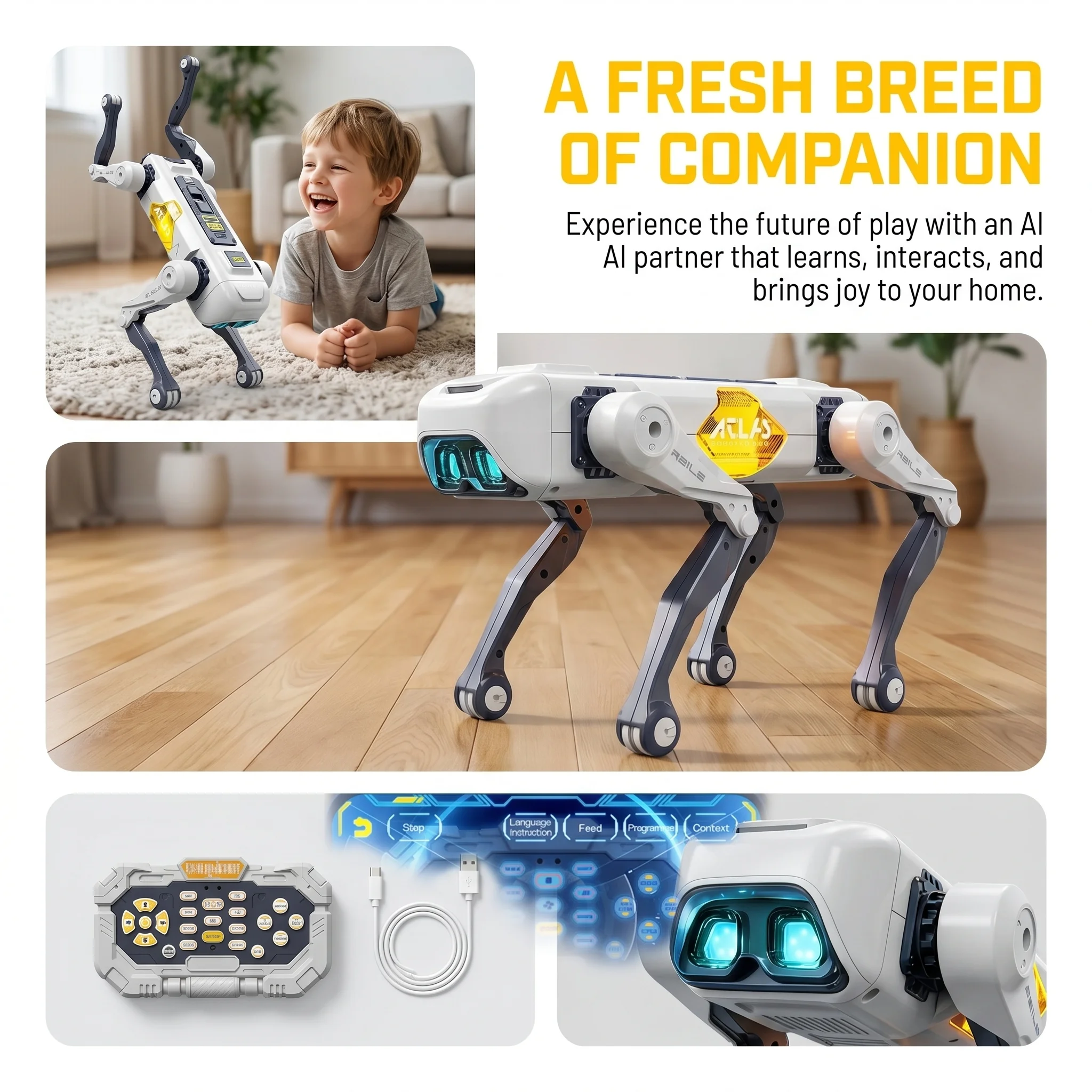 AI Slimme Robot Hond, Spraak-  - Smart Home App recensie en prijs