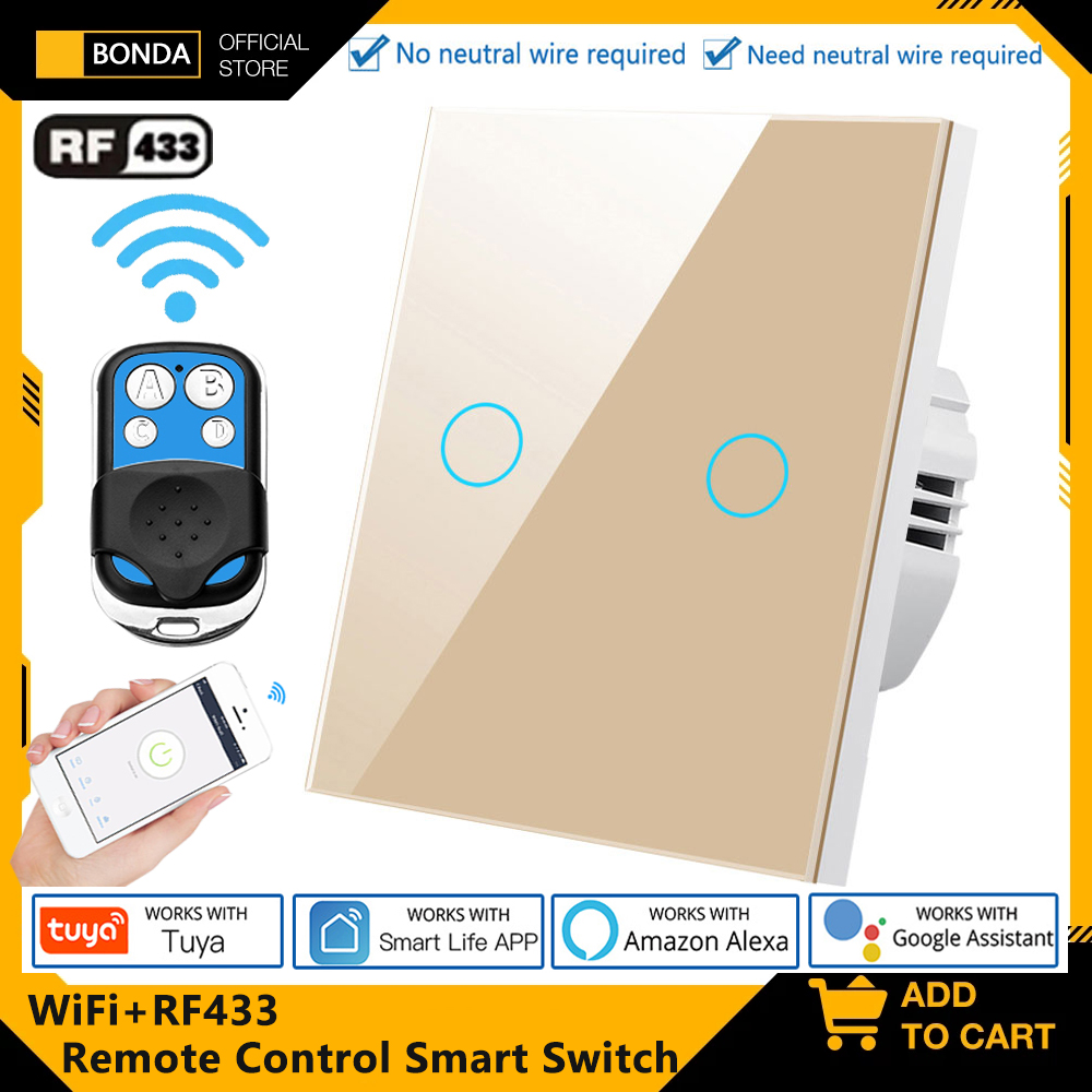 Tuya EU WiFi + RF433 Slimme af - Smart Ir Remote Controller recensie en prijs