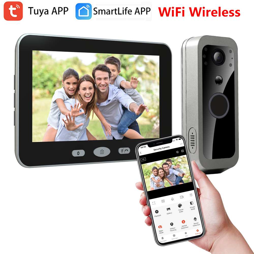 Tuya Smart Life 3MP 2.4G WIFI  - Smart Home Video Doorbell recensie en prijs